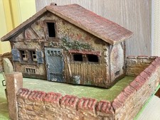 Ferme Par Elastolin . Jouet Ancien. 1950