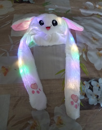 Bonnet kawaii lumineux - bonnet,