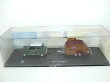 AUSTIN MINI AVEC SA CARAVANE CARARAMA 1:43 boite vitrine