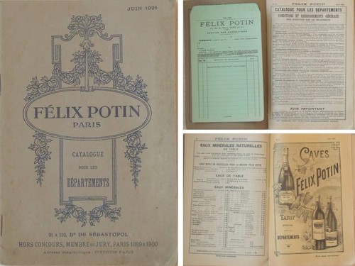 Catalogue felix potin 1921 - catalogue,