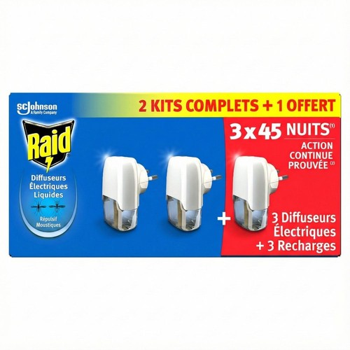 Raid diffuseur electrique - 3x,
