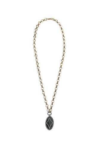Zara collier chaîne pierre - pierre, et