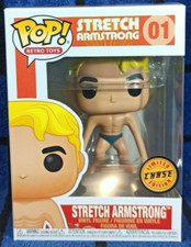 POP  FUNKO 01 STRETCH ARMSTRONG  chase Retro Toys  figurine sticker chase limit-