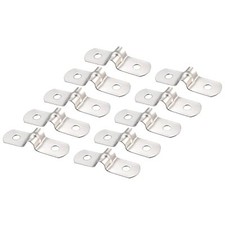 0,2 Pouce Rigide Collier de Serrage x 20 Pcs Inox Acier Tension Attache Grillage