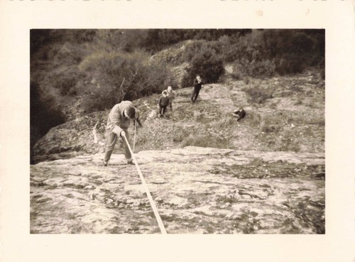 Ancienne photographie escalade - ancienne,
