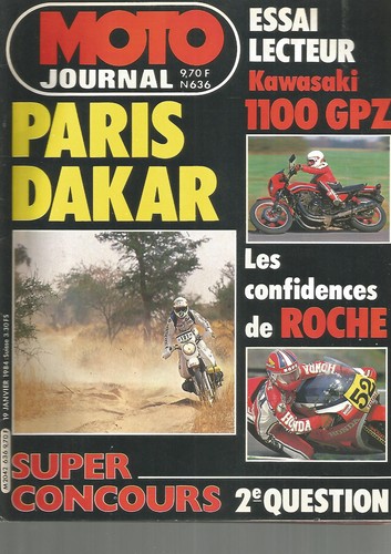 Moto journal 636 honda - n°636,