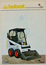 prospectus brochure BOBCAT serie 400 CLARK 440 443 tracteur tractor trattori TP 