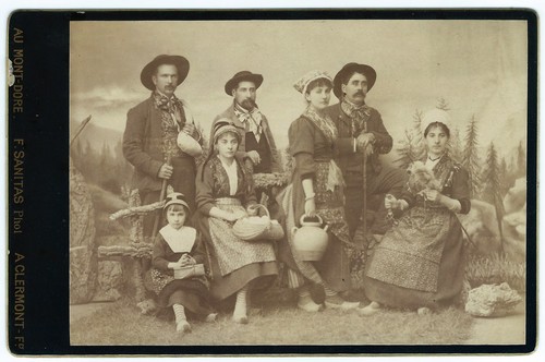Photo cdv cab paysans - cdv,