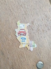 PUZZLE YOPLAIT DEPARTEMENTS Voiture Téléphone Courrier 42 Loire