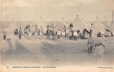 CPA MAROC SAFSAFAT LES GOUMIERS (cliché pas courant