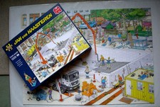 Comic Puzzle Jumbo 1000 pces " PRESQUE PRÊTS ? "  68 x 49 cm - état neuf