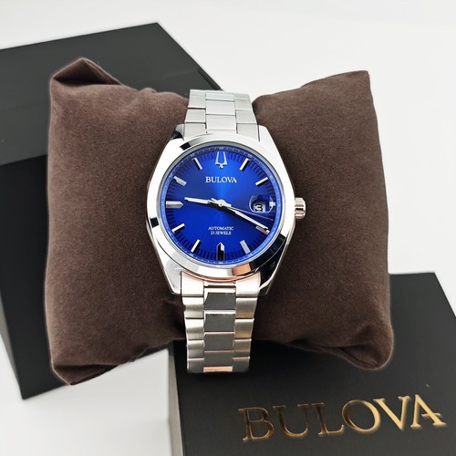 Bulova men surveyor blue - bulova,