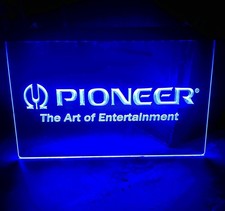 Panneau lumineux néon LED pour studio d'enregistrement audio vidéo Pioneer Ar...