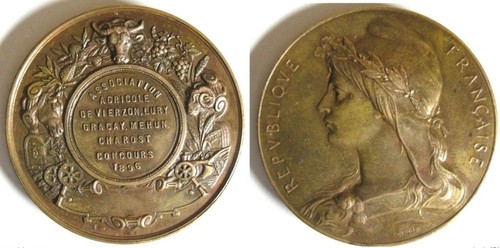 Médaille concours 1896 - concours,