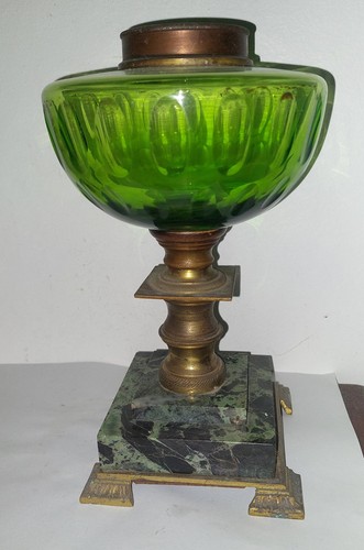 Lampe petrole baccarat - a,