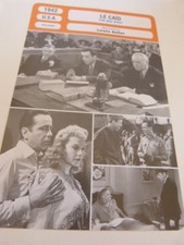 FICHE CINEMA,LE CAÏD(the big shot) LEWIS SEILER ,bogart,manning,travis ,1942