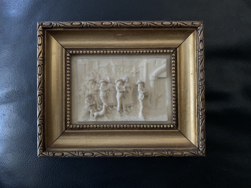 Ancien tableau cadre dorée - ancien,
