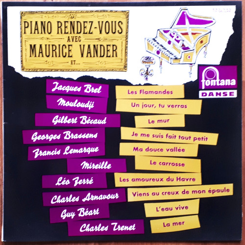 Maurice vander piano - maurice,