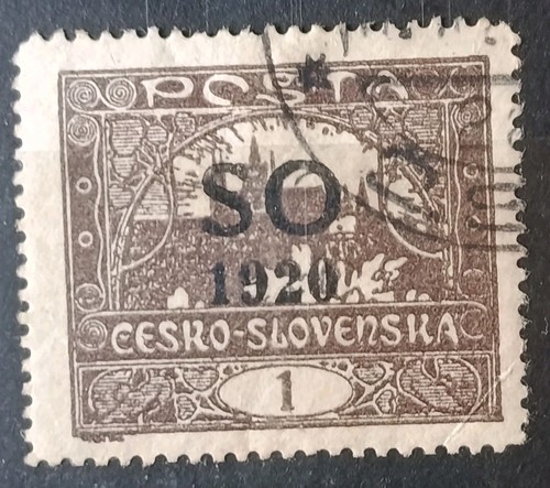 Old stamp ceskoslovensko - ceskoslovensko, 1