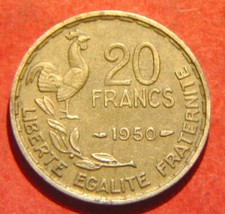 20 francs  Georges Guiraud 1950  3.Faucilles