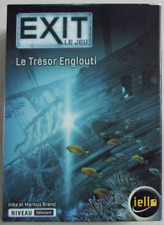 Jeu de société Exit Le Jeu Le Trésor Englouti Niveau Débutant Iello 2019 Complet