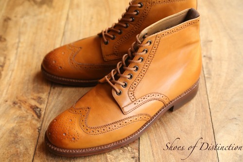 Chaussures bottes derby brogue