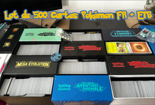 ENORME LOT DE 500 CARTES