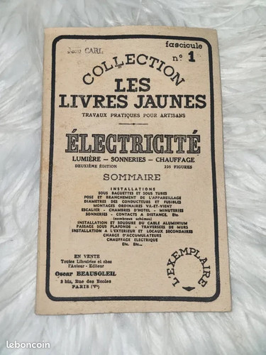 Ancien livret les livres - ancien, “les