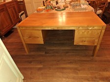 Bureau en orme massif Maison