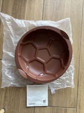 Tupperware - Moule en Silicone, ballon foot - Maron- 26,8 x 23.6 x 6,2 cm