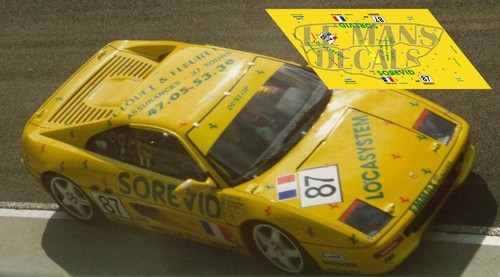 Autocollants ferrari f355 - f355, le