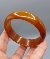 Ancien Bracelet en Bakélite Ambré - Old Bangel JEWELRY