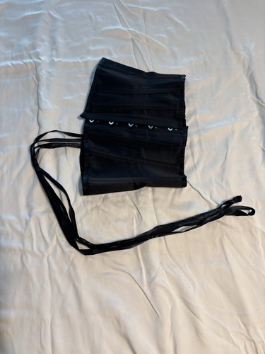 Corsetstory black steelboned - corsetstory,