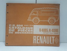 Renault Voltigeur Goelette R4065 R4086 - Catalogue de piece de rechange PR694 de
