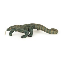PAPO Wild Animal Kingdom Komodo Dragon Toy Figure, Green (50103)