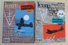 Lot de 5 revues aéronautiques ICARE - Aviateurs et Résistants