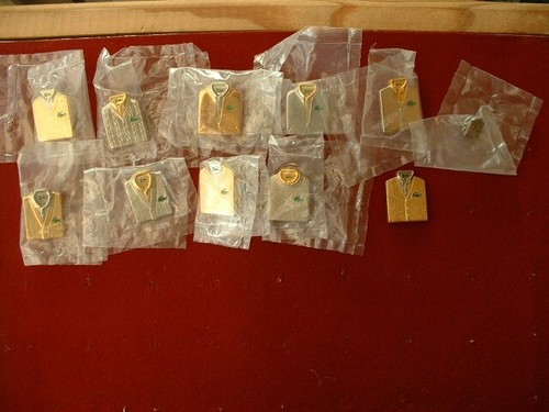 Lot pin polo lacoste - 11, pin's