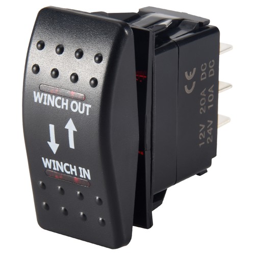 12v 20a winch out - 12v, in