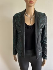 Blazer en sequins Kookai taille 36 comme neuf 