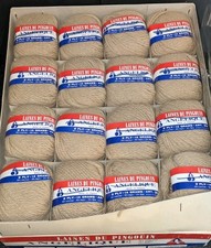 16 Beige Yarn Balls Skeins 50%