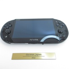 【Excellent】Sony PS Vita PCH-2000 Noir Modèle Wi-Fi Console uniquement #NET091...