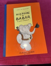 Livre HISTOIRE De BABAR Le Petit Éléphant Jean De Brunhoff Album Babar Hachette