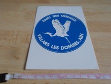 Autocollant PARC DES OISEAUX -