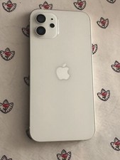 Châssis arrière iPhone 12 Blanc avec vitre arrière