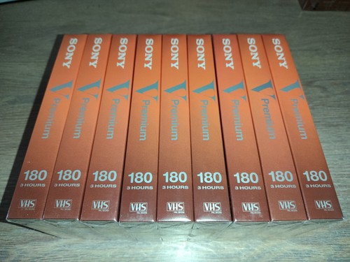 Lot cassette sony vhs - de,