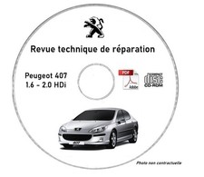 Peugeot 407 RTA revue technique de réparation 1.6 et 2.0 HDi