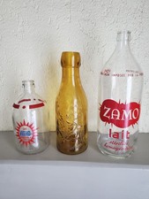 Lot bouteilles de Lait Vintage