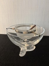 Service à caviar en cristal