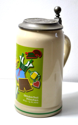 Chope céramique litre - chope,