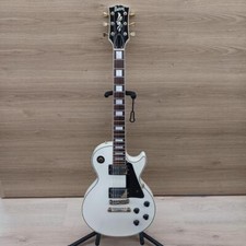 Guitare électrique Burny Fernandes RLC-85 Les Paul Custom blanche d'occasion ...